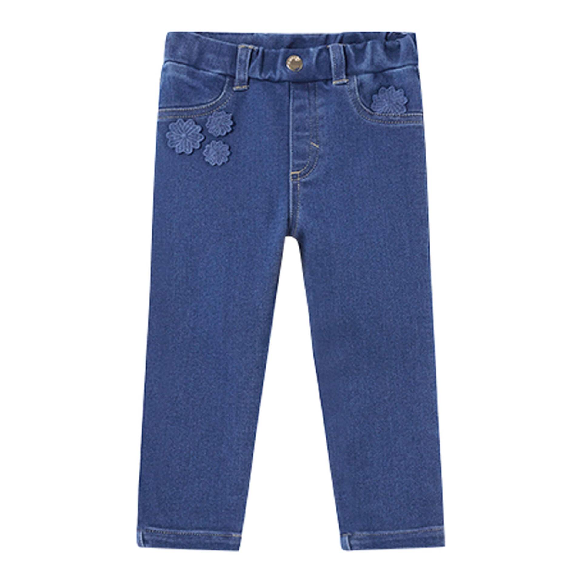 Jeans Blumen von Mayoral