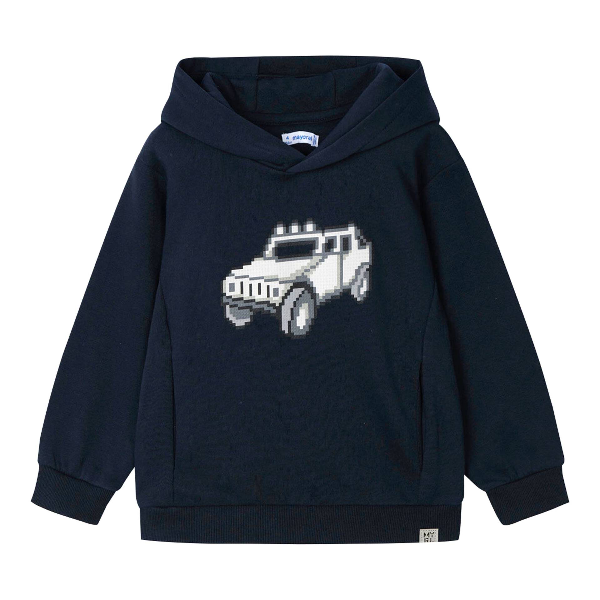 Sweatshirt mit Kapuze Auto von Mayoral