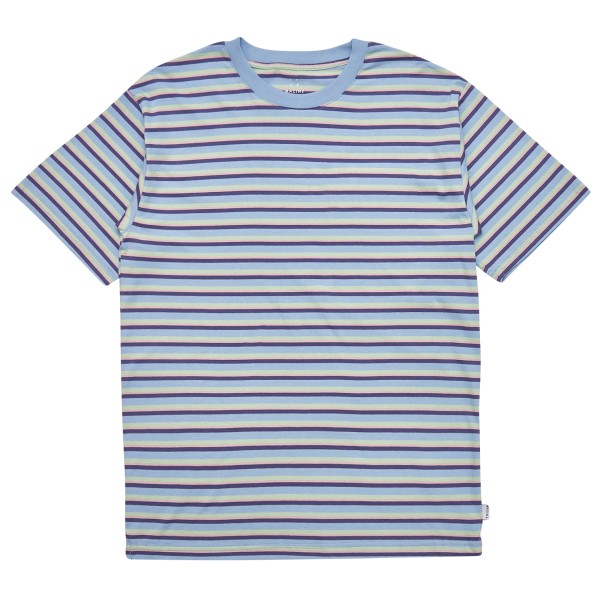 Mazine - Fine Striped T - T-Shirt Gr L grau von Mazine