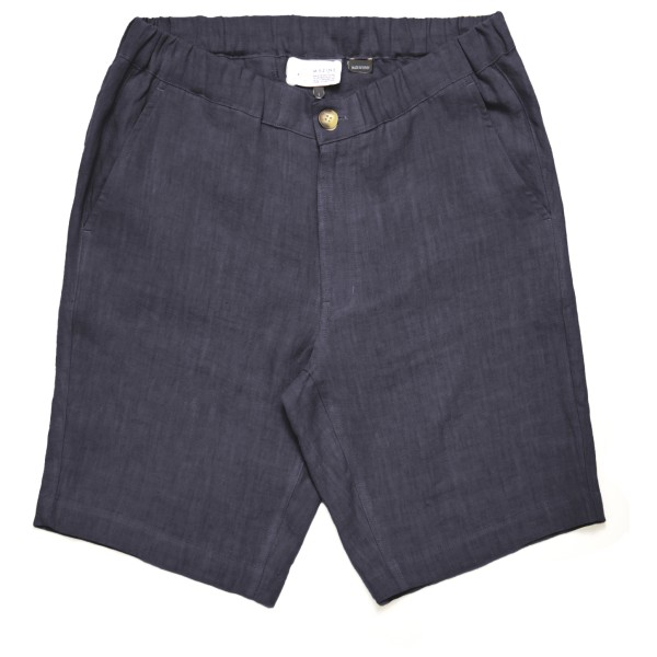 Mazine - Regular Linen Shorts - Shorts Gr L grau/blau von Mazine