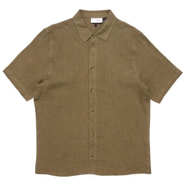 Mazine - Shortsleeve Linen Shirt - Hemd Gr S braun von Mazine