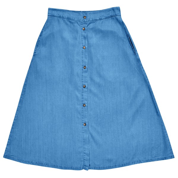 Mazine - Women's Denim Midi Skirt - Jupe Gr S blau von Mazine