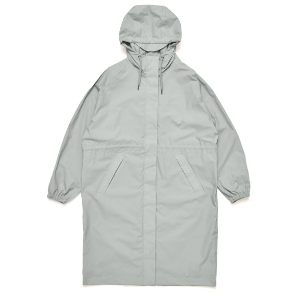 Mazine - Women's Oversized Rain Coat Recycled Fabric - Mantel Gr M grau von Mazine