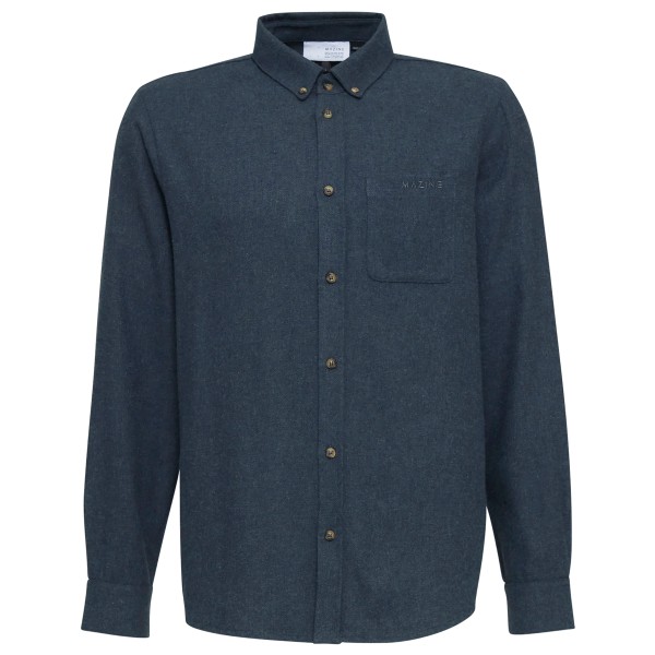 Mazine - Yarm Shirt - Hemd Gr L;M;S blau;grau;oliv von Mazine