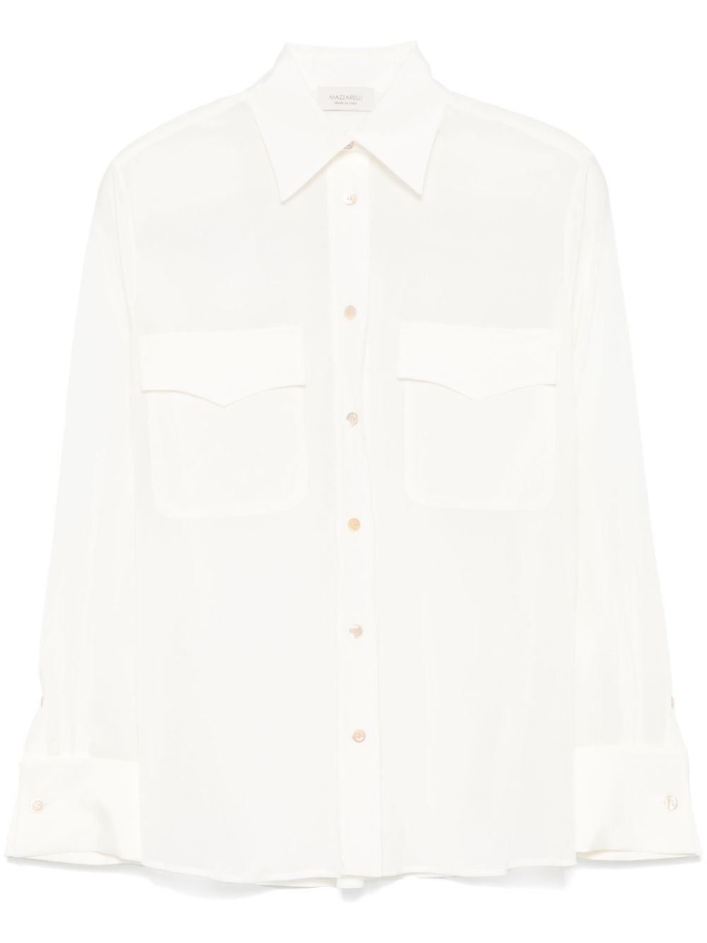 Mazzarelli Michela shirt - White von Mazzarelli