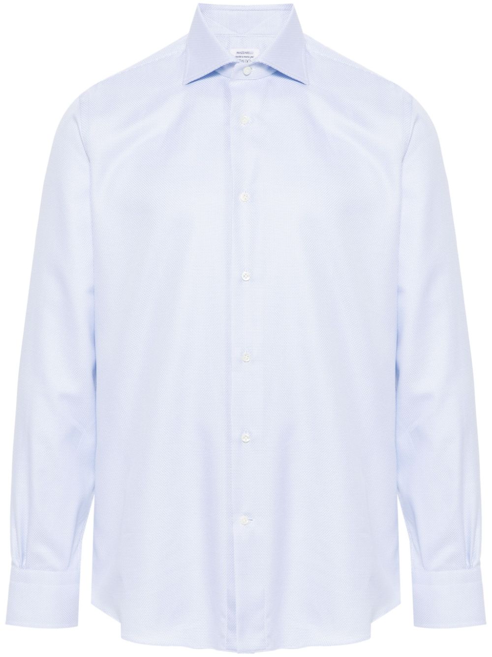 Mazzarelli cotton shirt - Blue von Mazzarelli