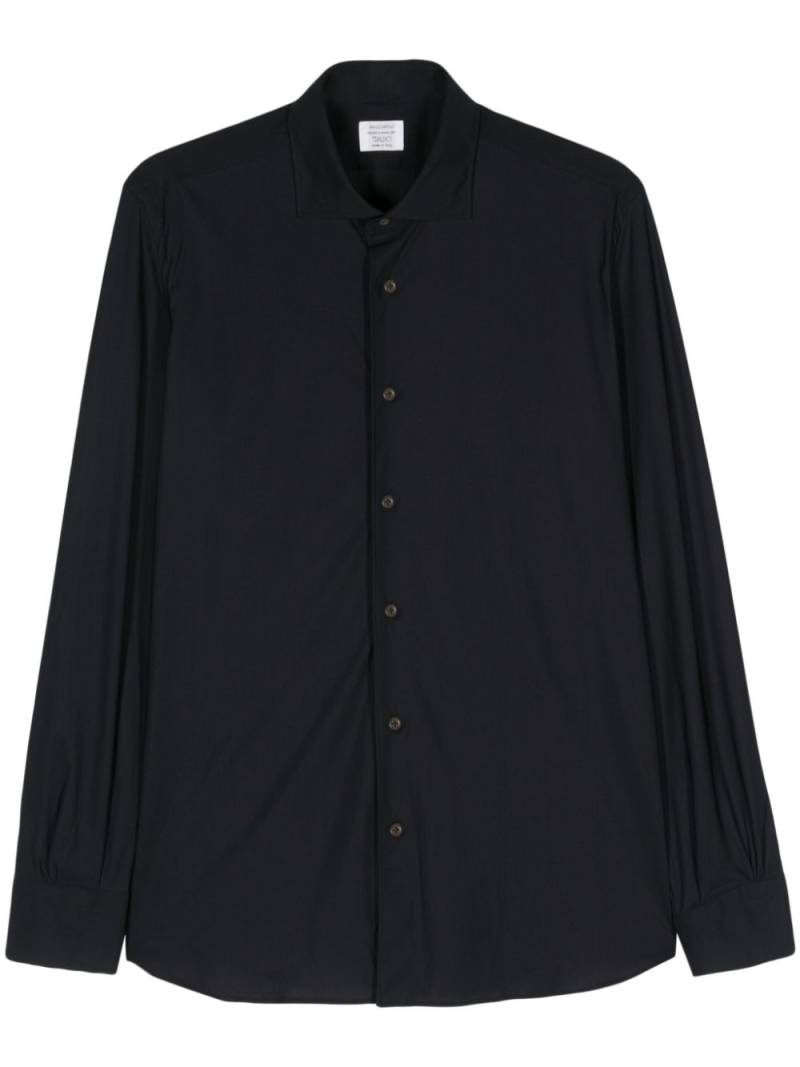 Mazzarelli long-sleeve shirt - Black von Mazzarelli