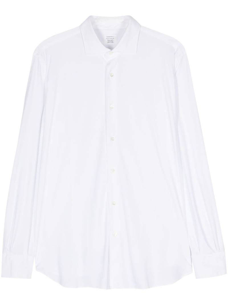 Mazzarelli long-sleeve shirt - White von Mazzarelli