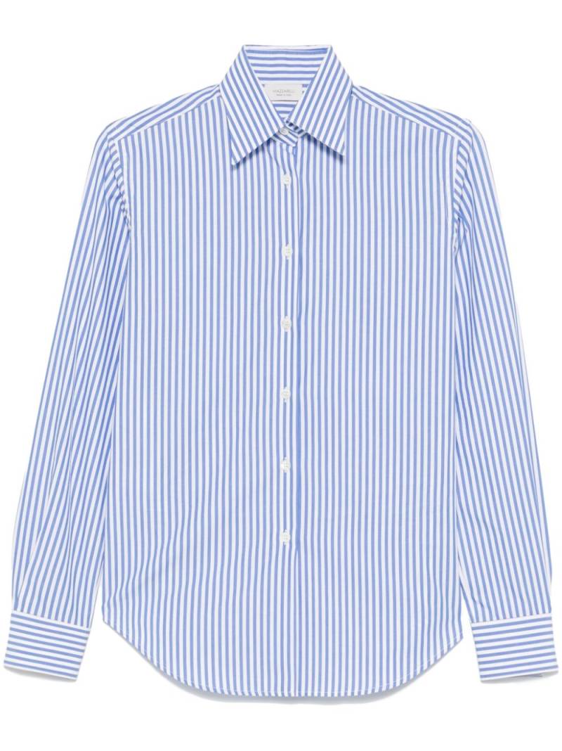 Mazzarelli striped shirt - Blue von Mazzarelli