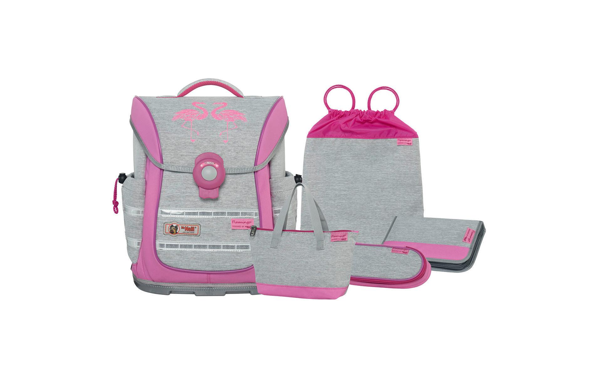 McNeill Schulrucksack »Ergo Light Pure Flamingo, 5-teilig« von McNeill