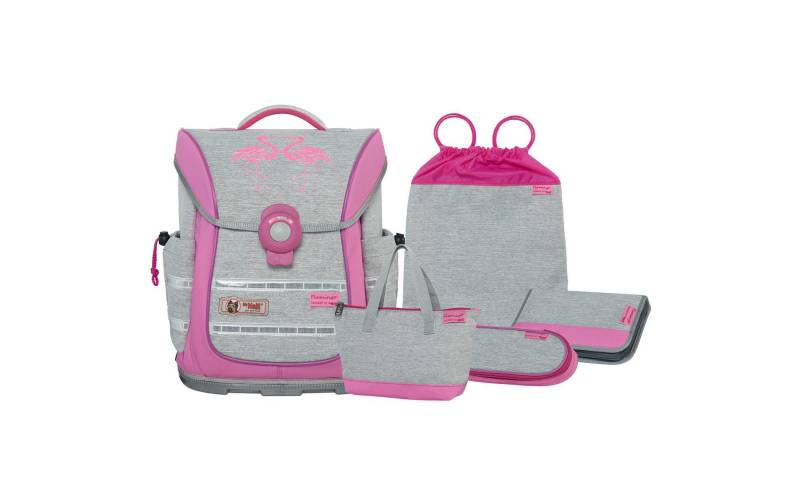 McNeill Schulrucksack »Ergo Light Pure Flamingo, 5-teilig« von McNeill