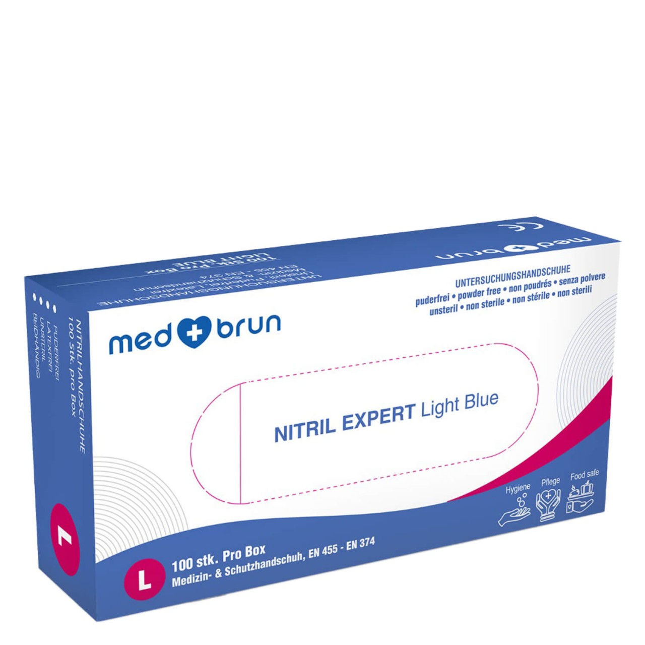 MedBrun - Nitril Handschuhe Expert Light Blue von MedBrun