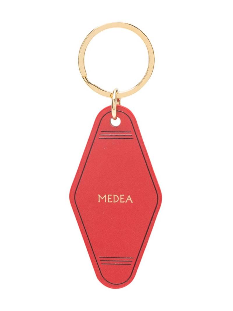 Medea debossed-slogan keyring - Red von Medea