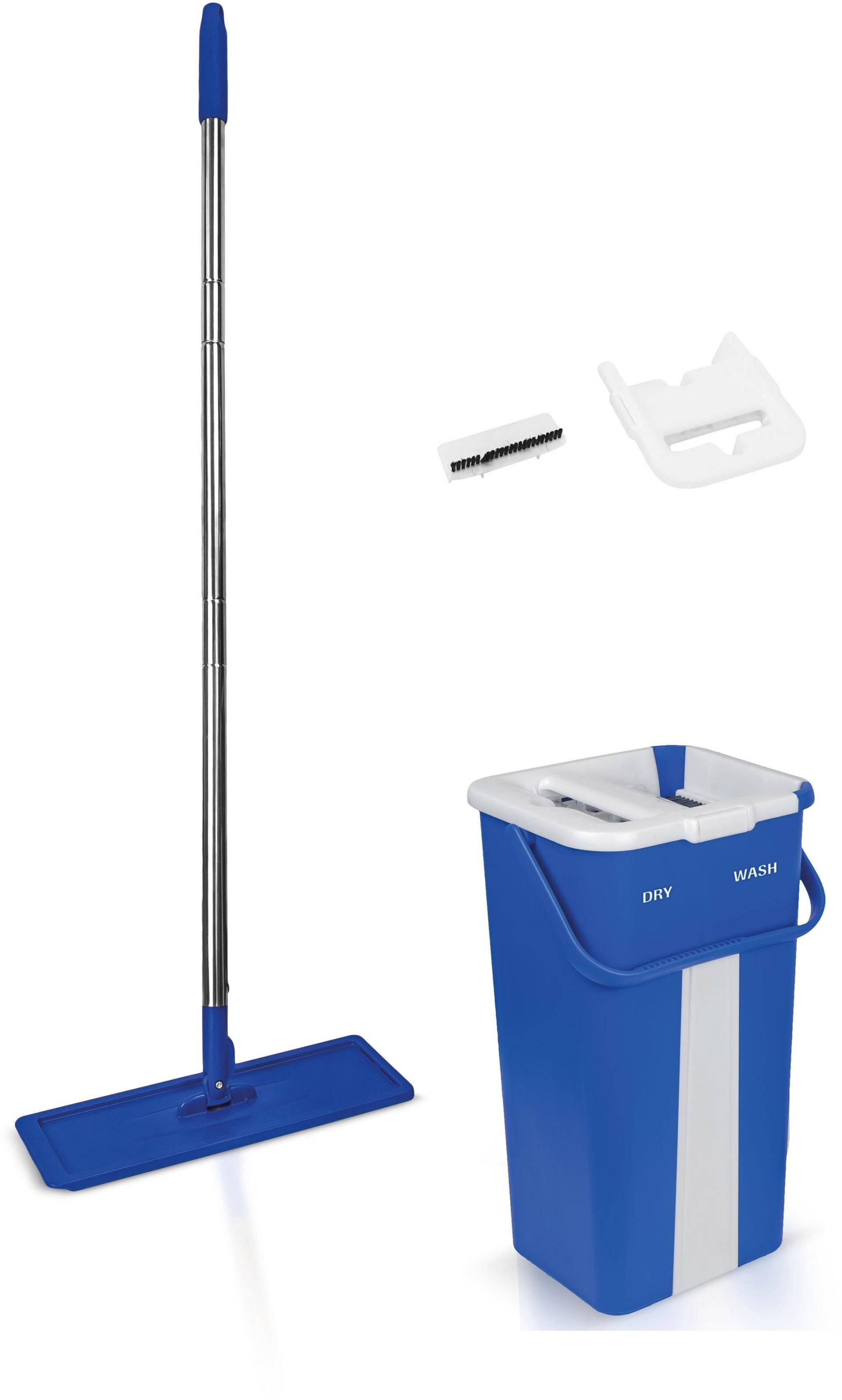 MediaShop Bodenwischer-Set »Livington Touchless Mop«, inkl. Doppeleimer und Mikrofaserpad, 2,7 Liter von MediaShop