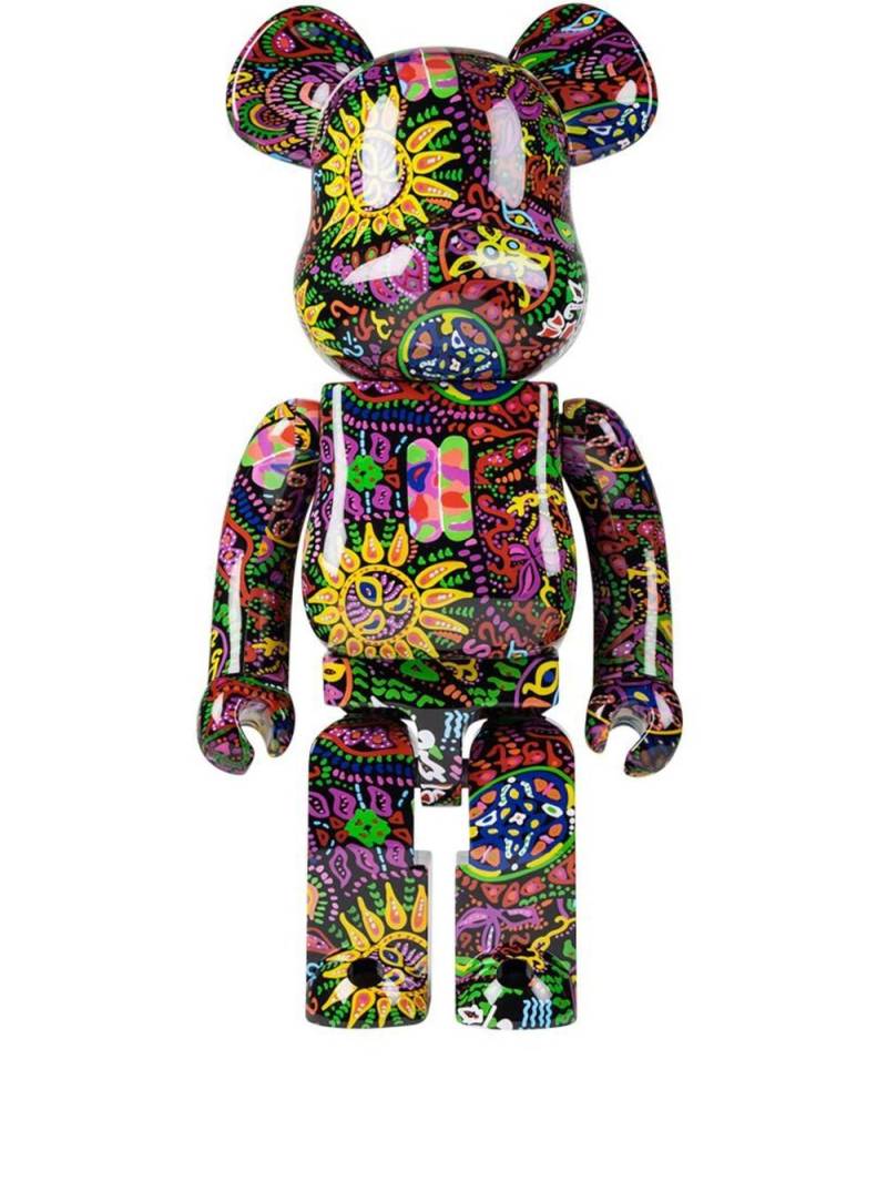 MEDICOM TOY Psychedelic Paisley BE@RBRICK 1000% figure - Black von MEDICOM TOY