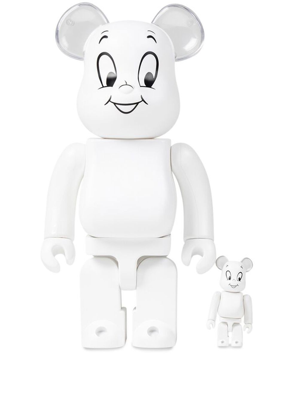 MEDICOM TOY Casper The Friendly Ghost BE@RBRICK 100% and 400% figure set - White von MEDICOM TOY