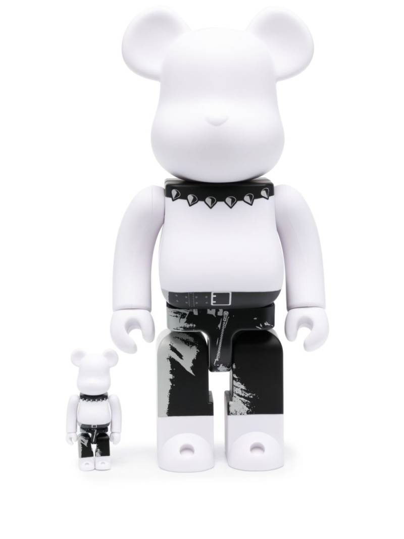 MEDICOM TOY The Rolling Stones Sticky Fingers BE@RBRICK figure set - White von MEDICOM TOY