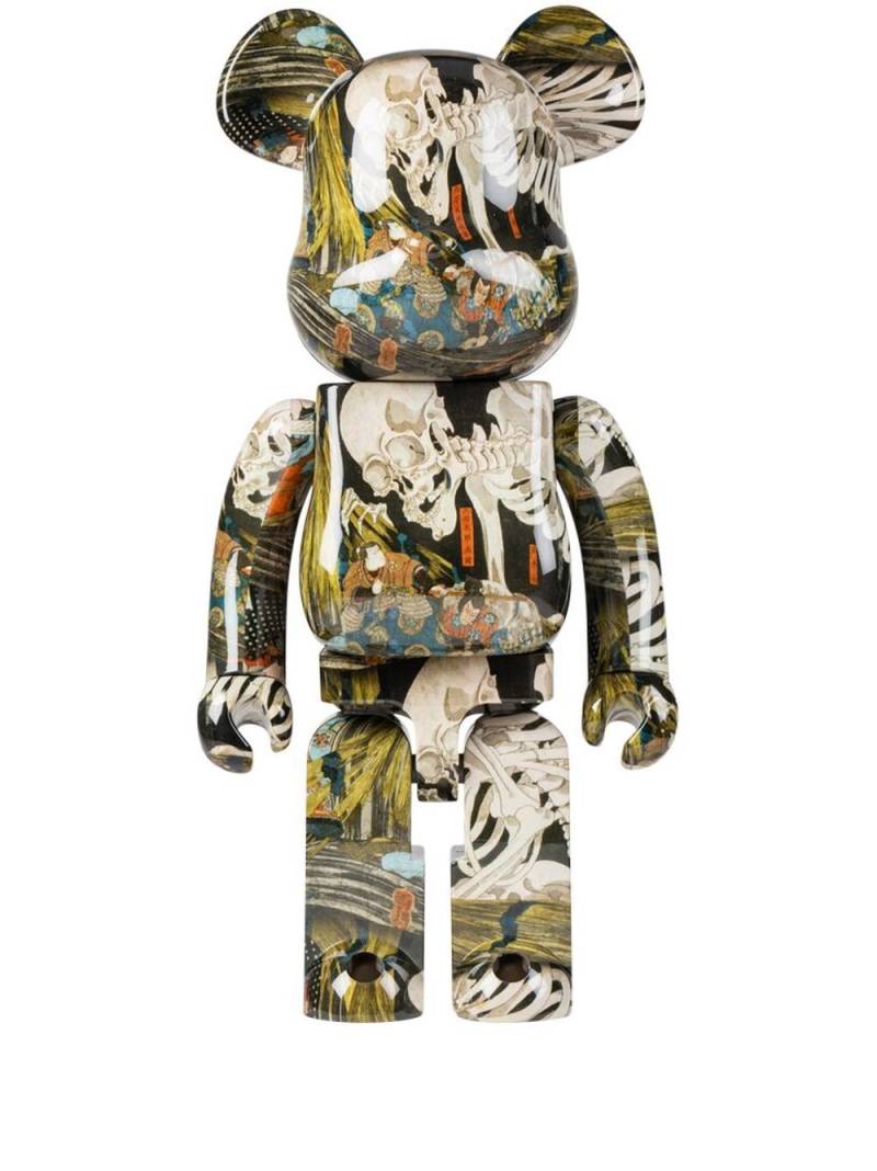 MEDICOM TOY x Utagawa Kuniyoshi The Haunted Old Palaca At Soma BE@RBRICK 1000% figure - Black von MEDICOM TOY