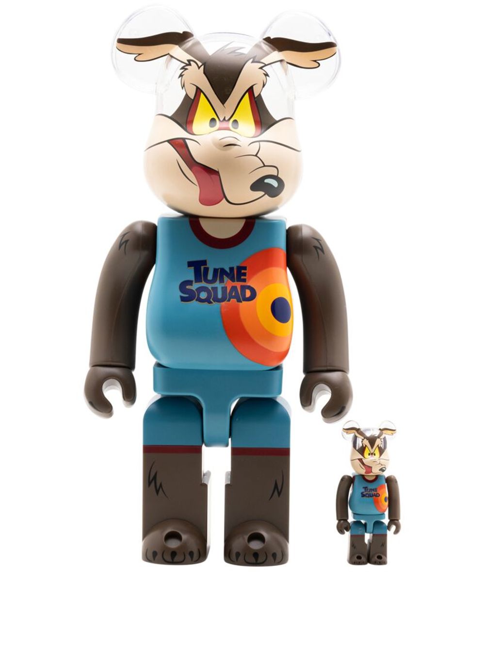 MEDICOM TOY Wile E. Coyote "Space Jam: A New Legacy" BE@RBRICK 100% and 400% figure set - Brown von MEDICOM TOY