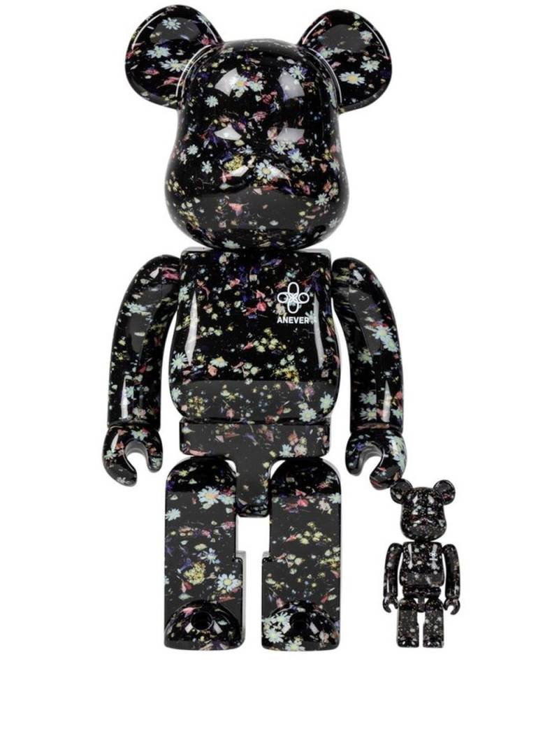 MEDICOM TOY x Anever BE@RBRICK figure set - Black von MEDICOM TOY