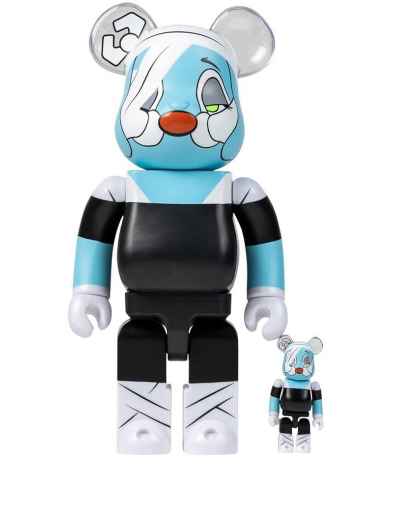 MEDICOM TOY x Aruta Soup BE@RBRICK 100% and 400% figure set - Black von MEDICOM TOY