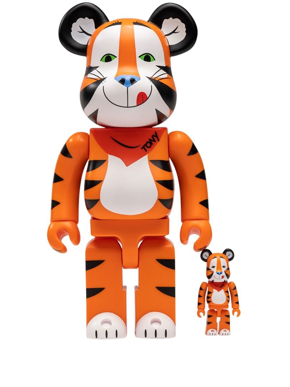 MEDICOM TOY x Tony The Tiger BE@RBRICK 100% and 400% figure set - Orange von MEDICOM TOY