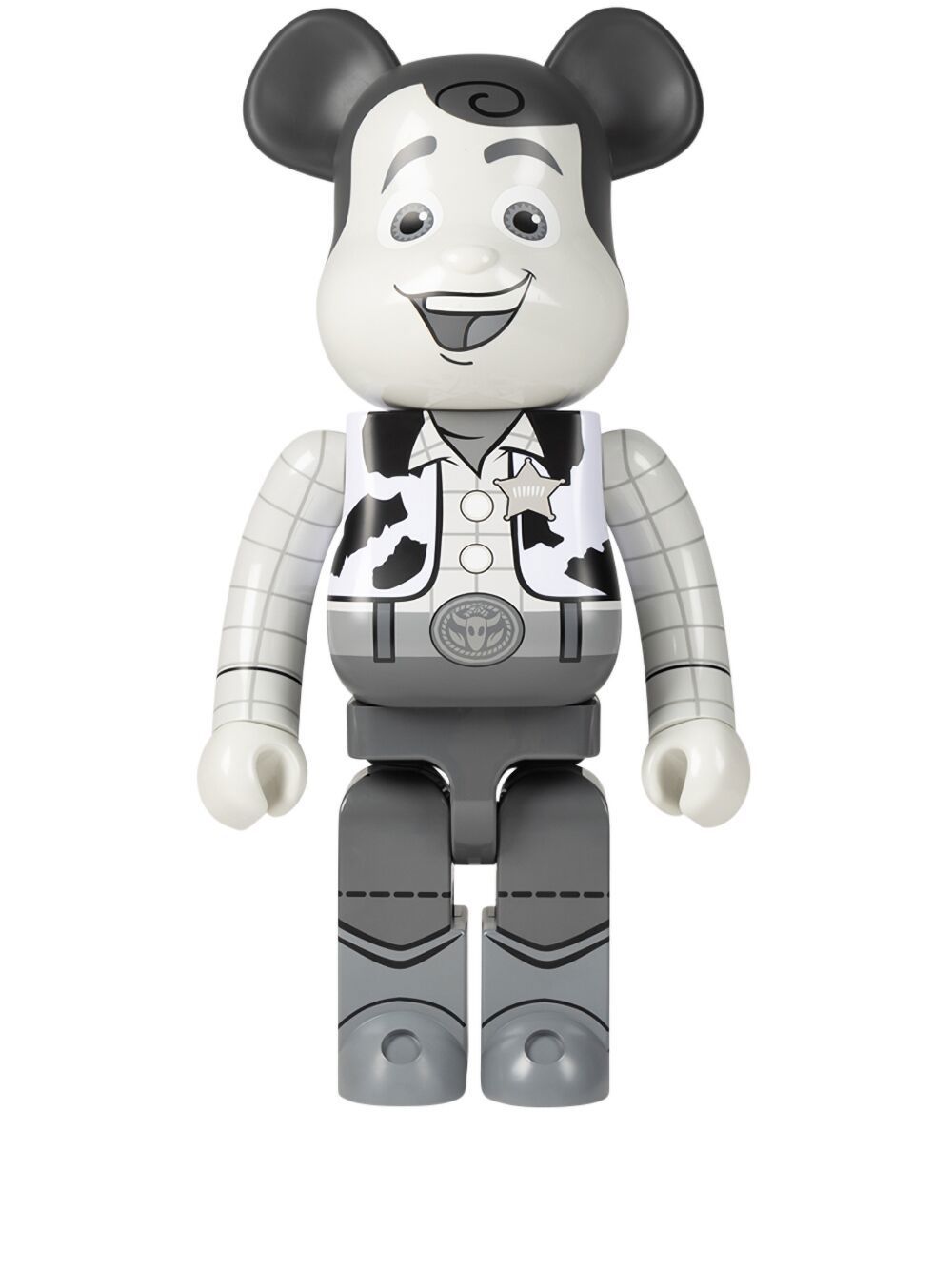 MEDICOM TOY Woody B&W BE@RBRICK 1000% figure - Black von MEDICOM TOY