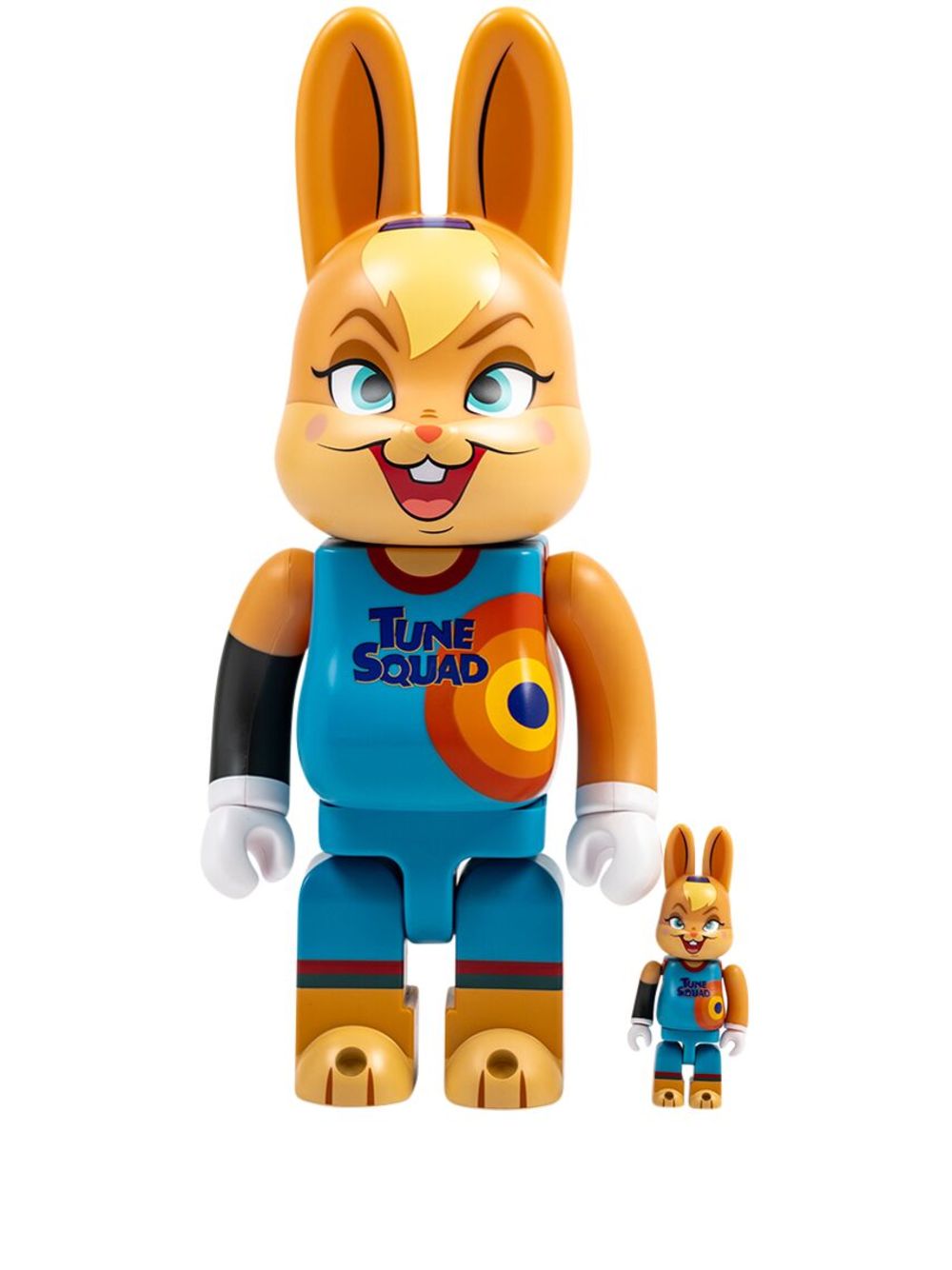 MEDICOM TOY x Space Jam: ANL Rabbrick Lola Bunny BE@RBRICK 100% and 400% figure set - Orange von MEDICOM TOY