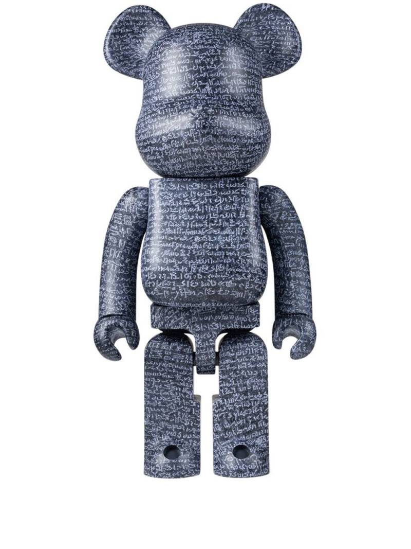 MEDICOM TOY x The British Museum Rosetta Stone BE@RBRICK 1000% figure - Blue von MEDICOM TOY