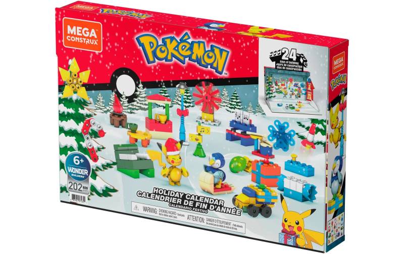 MEGA Adventskalender »MEGA Pokémon 2024«, ab 6 Jahren von Mega