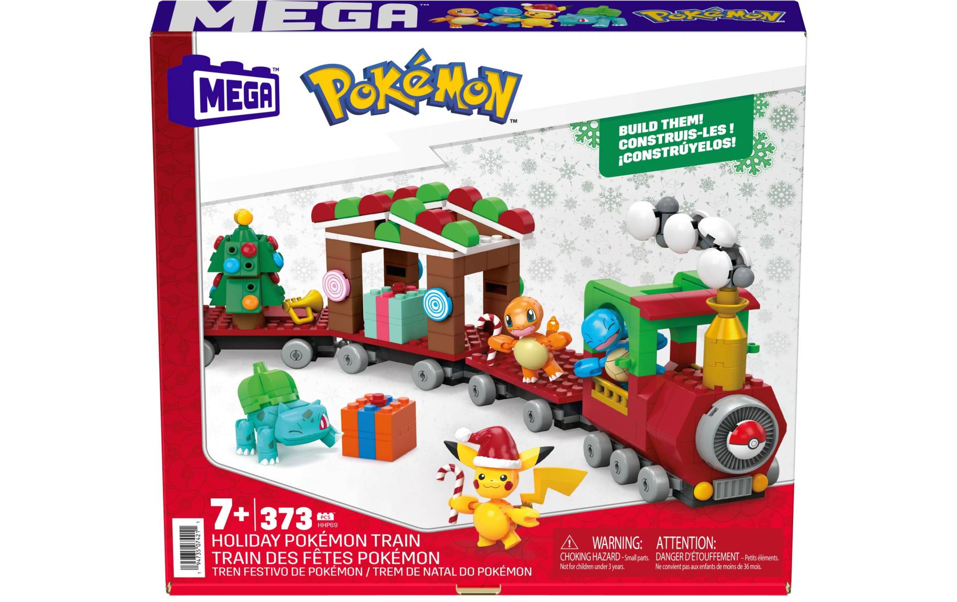 MEGA Spielbausteine »Construx Pokémon Holiday Train« von Mega