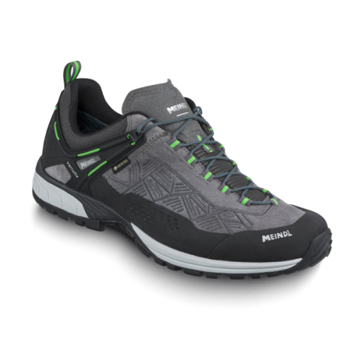 Einzelstück Meindl Top Trail GTX Herren Multifunktionsschuh - grau/lime (Grösse: 9 (43)) von Meindl