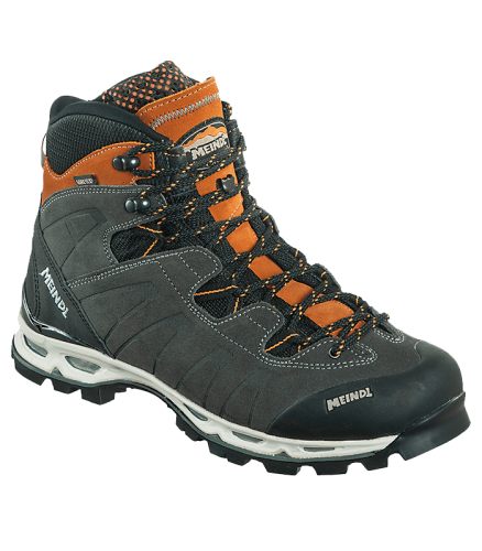 Meindl Wanderschuh Air Revolution Ultra Herren - anthrazit/orange (Grösse: 10 (44.5)) von Meindl