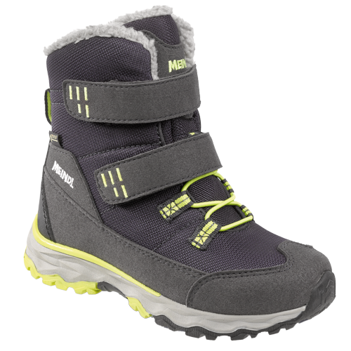 Meindl Altino Junior GTX Winterschuh Kinder - anthrazit/lemon (Grösse: 27) von Meindl