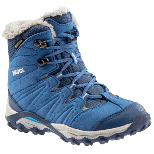 Meindl Calgary Junior GTX Winterschuh Kinder - jeans/silber (Grösse: 27) von Meindl