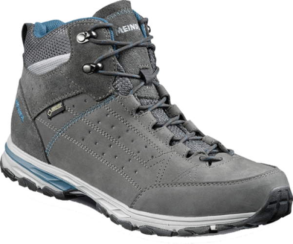 Meindl Durban Mid GTX Herren Multifunktionsschuh - anthrazit/blau (Grösse: 10 (44.5)) von Meindl