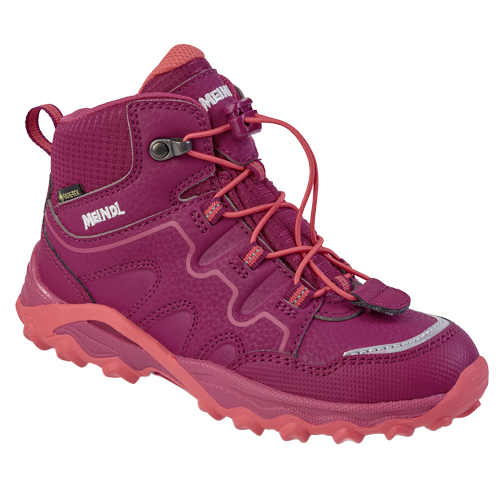 Meindl Junior Hiker GTX Kinder Wanderschuh - fuchsia/orange (Grösse: 35) von Meindl