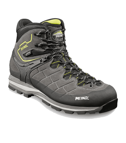 Meindl Trekkingschuh Litepeak GTX Herren - granit/lemon (Grösse: 10 (44.5)) von Meindl