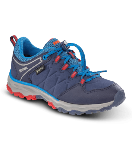 Meindl Ontario GTX Kinder - navy/rot (Grösse: 26) von Meindl