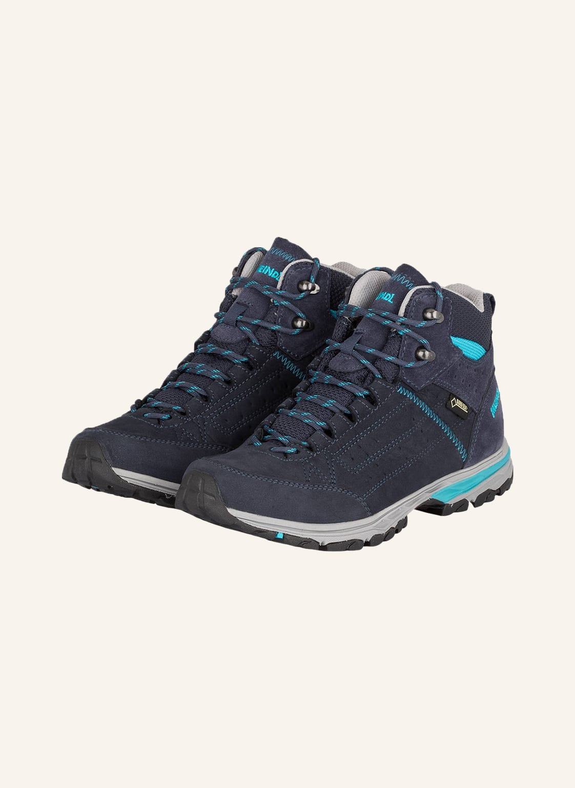 Meindl Outdoor-Schuhe Durban Lady Mid Gtx blau von Meindl