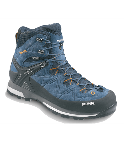 Meindl Trekkingschuh Tonale GTX Herren - jeans/orange (Grösse: 11 (46)) von Meindl