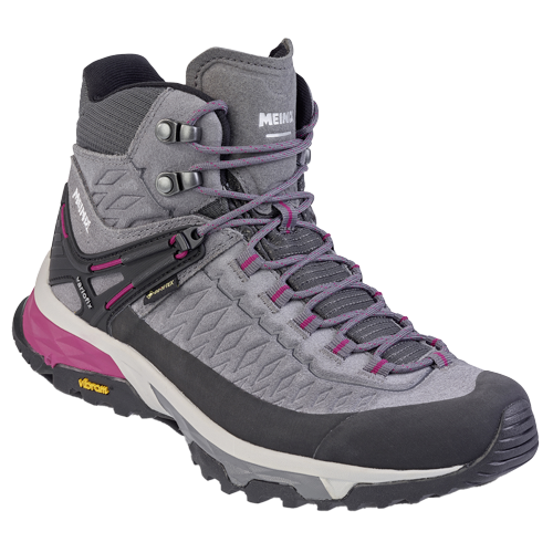 Meindl Top Trail Lady Mid GTX Multifunktionsschuh - grau/magenta (Grösse: 4 (37)) von Meindl