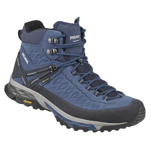 Meindl Top Trail Mid GTX Herren Multifunktionsschuh - blau/jeans (Grösse: 10.5 (45)) von Meindl