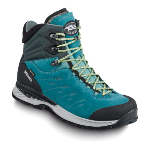 Meindl Trekkingschuh Air Revolution 2.6 Damen - petrol/lemon (Grösse: 3.5 (36)) von Meindl