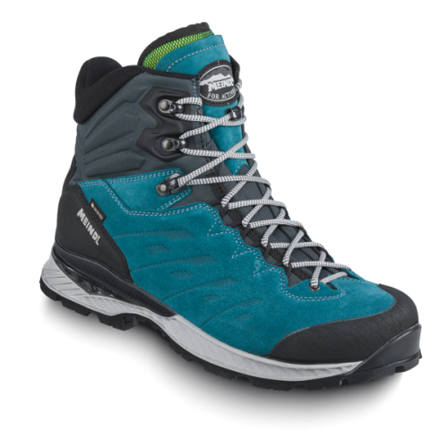 Meindl Trekkingschuh Air Revolution 2.6 Herren - petrol/silber (Grösse: 6.5 (40)) von Meindl