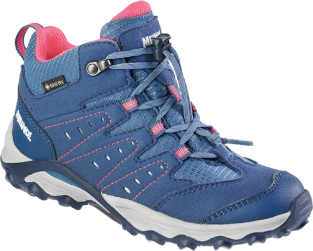 Meindl Wanderschuh Tuam GTX Kinder - jeans/pink (Grösse: 26) von Meindl