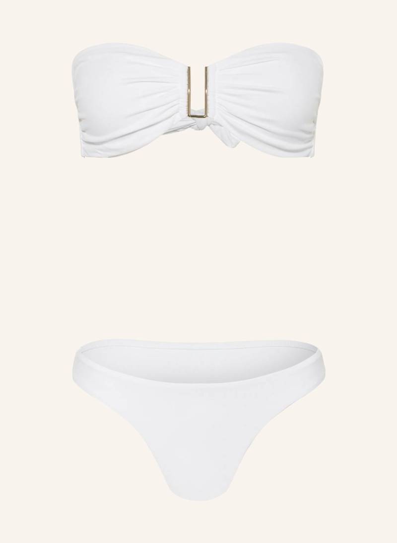 Melissa Odabash Bandeau-Bikini Barcelona weiss von Melissa Odabash