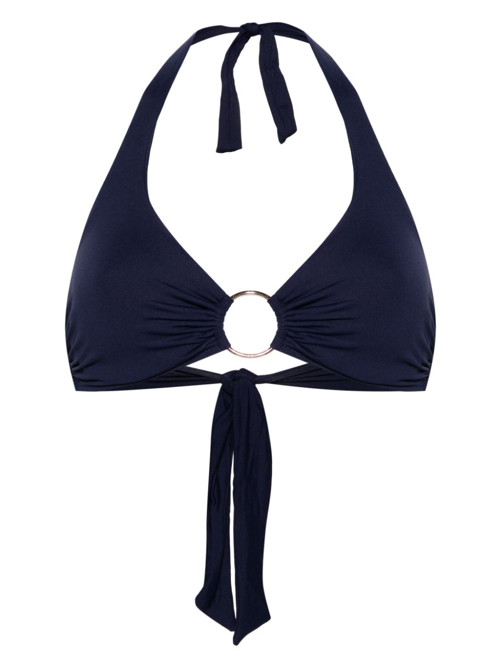 Melissa Odabash Brussels ring-detailed bikini top - Blue von Melissa Odabash