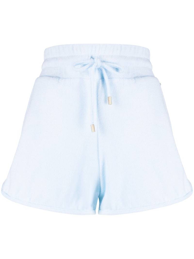 Melissa Odabash Harley terry-cloth shorts - Blue von Melissa Odabash