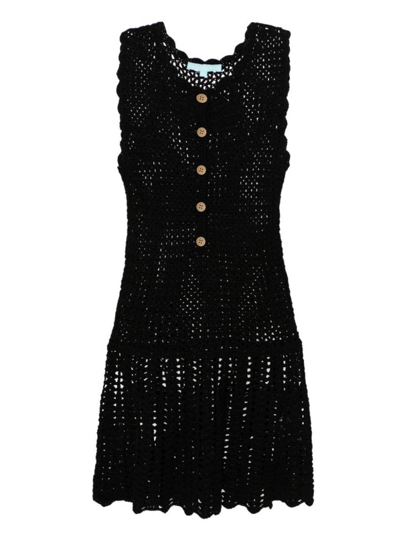 Melissa Odabash Rosie crochet minidress - Black von Melissa Odabash